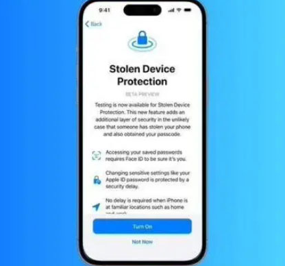 丰城苹果授权维修店分享被盗设备保护功能开启方法 