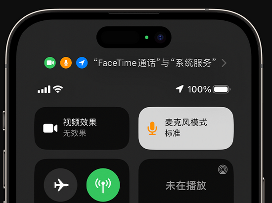 丰城苹果授权维修网点分享iPhone在通话时让你的声音更清晰 