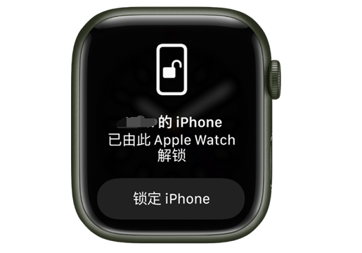 丰城苹果手机维修分享用 AppleWatch 解锁配备面容 ID 的 iPhone方法 