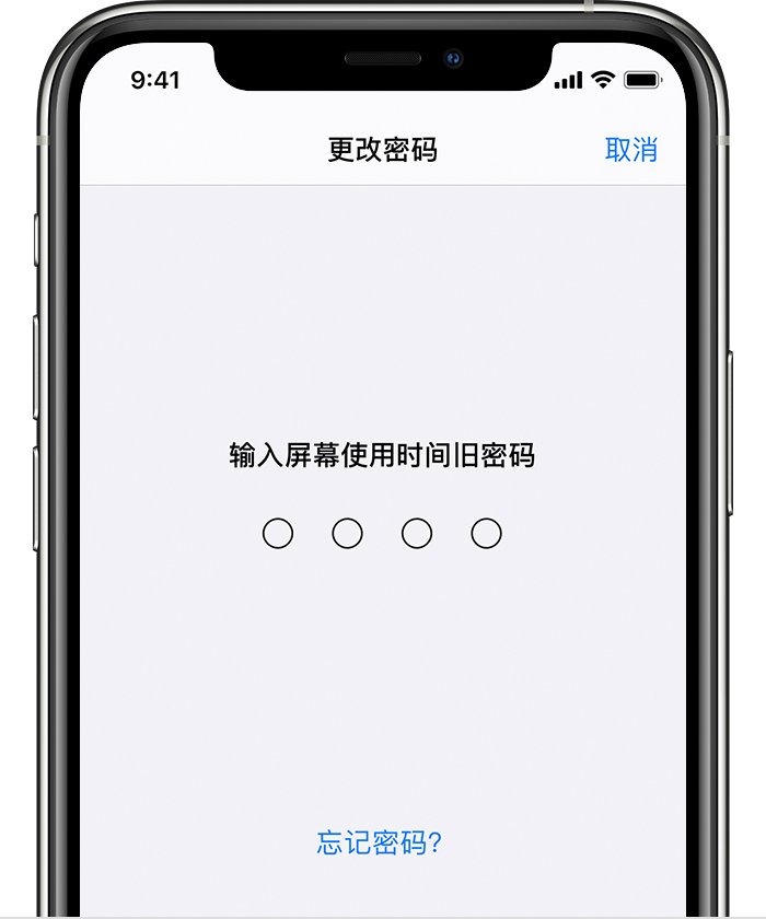丰城苹果手机维修分享iOS 14 忘记屏幕使用时间密码怎么办 