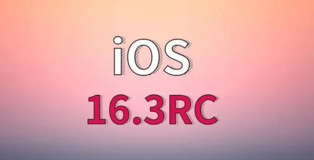 丰城苹果手机维修分享iOS 16.3 RC版升级_iOS 16.3 RC版一键刷机教程 